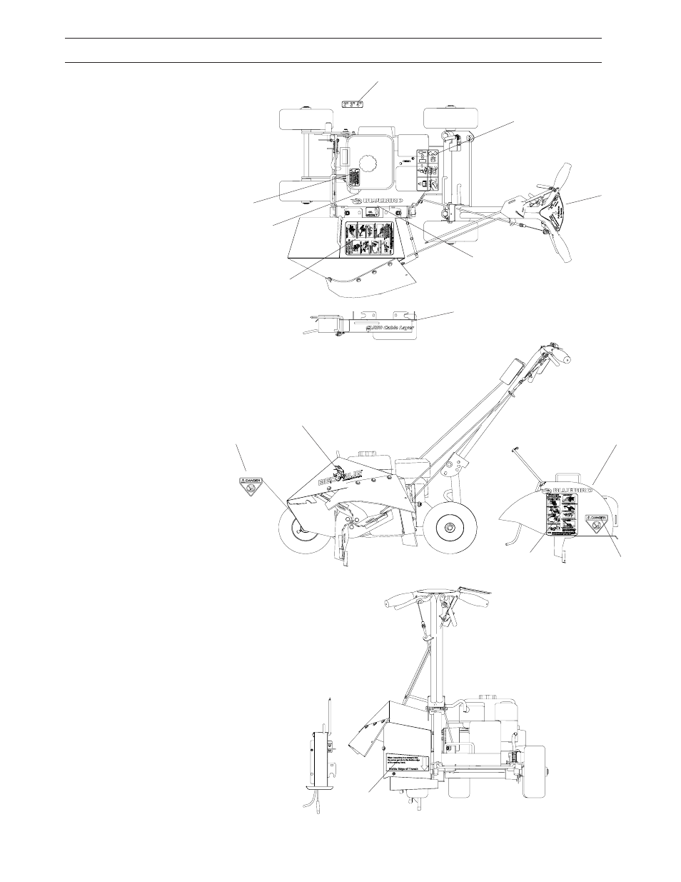 Symbols and decals | BlueBird CL550A User Manual | Page 5 / 40