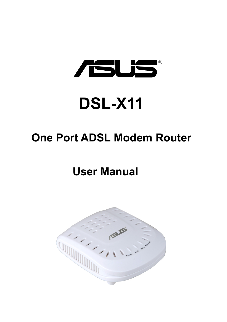 Asus DSL-X11 User Manual | 77 pages