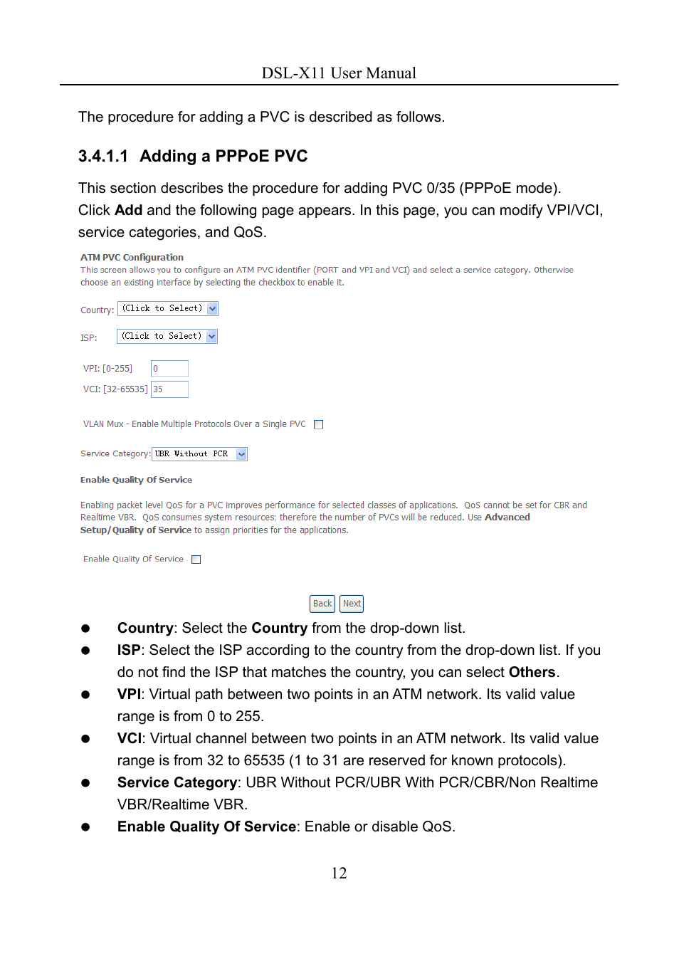 Asus DSL-X11 User Manual | Page 15 / 77