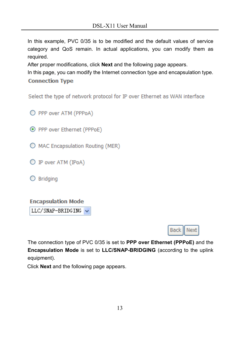 Asus DSL-X11 User Manual | Page 16 / 77