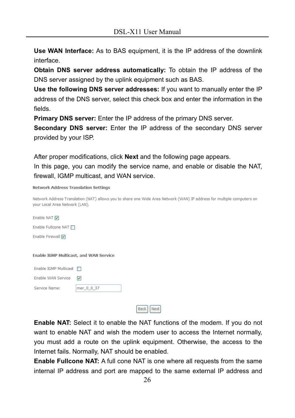 Asus DSL-X11 User Manual | Page 29 / 77