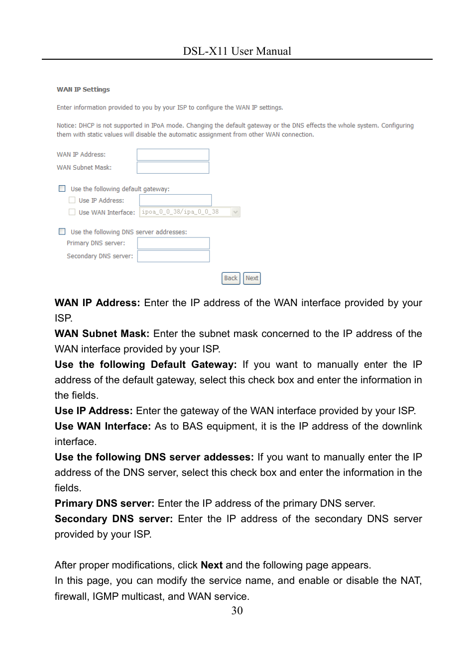 Asus DSL-X11 User Manual | Page 33 / 77