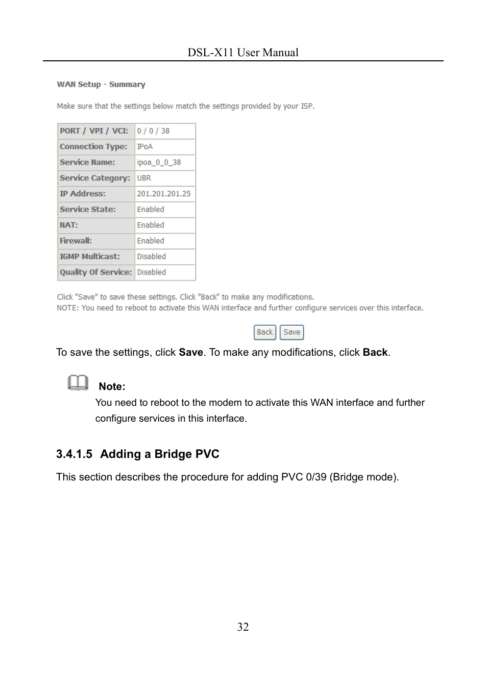 Asus DSL-X11 User Manual | Page 35 / 77