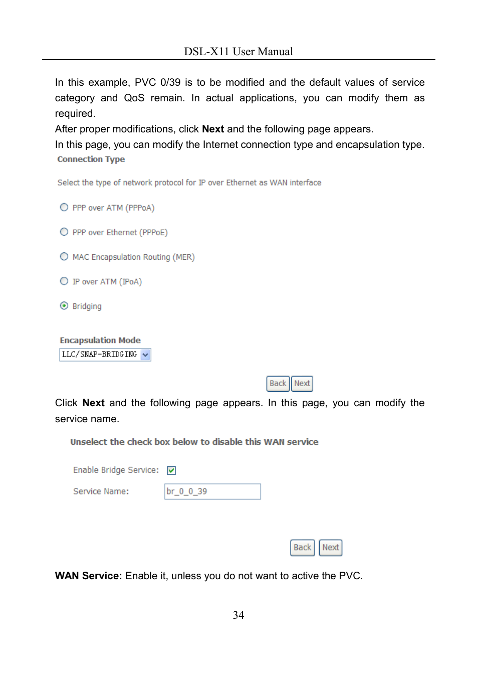 Asus DSL-X11 User Manual | Page 37 / 77