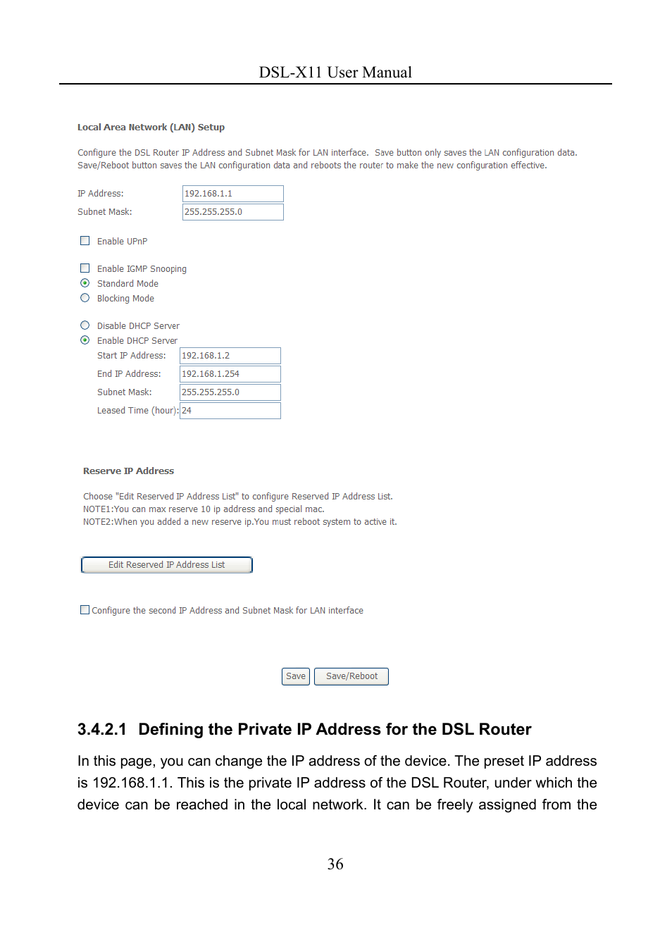 Asus DSL-X11 User Manual | Page 39 / 77