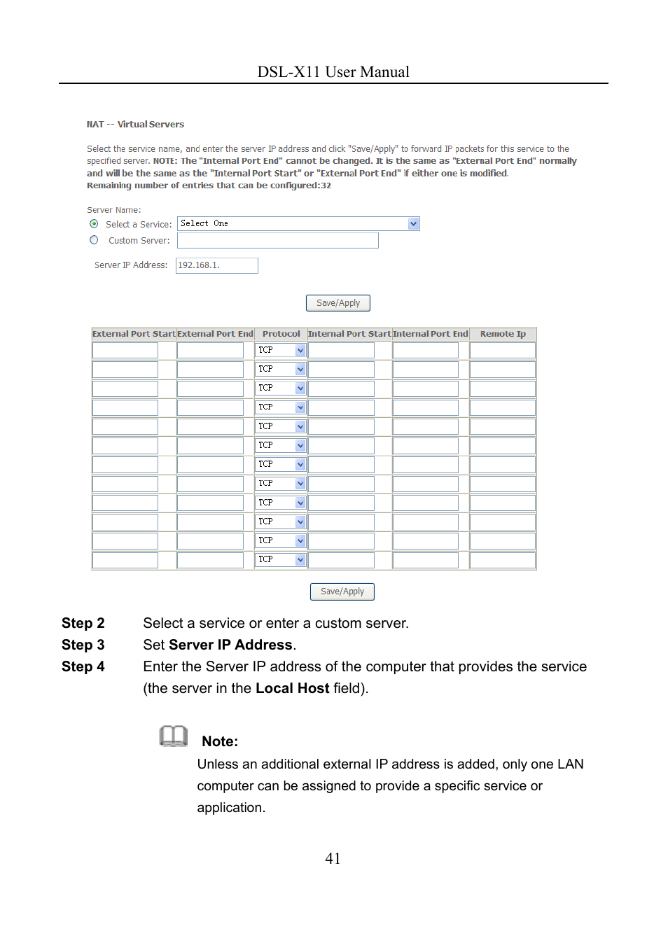 Asus DSL-X11 User Manual | Page 44 / 77