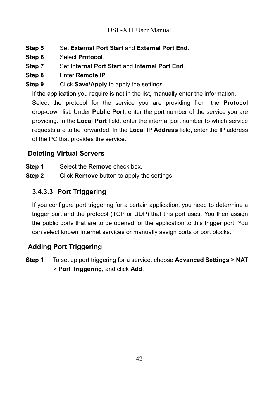 Asus DSL-X11 User Manual | Page 45 / 77