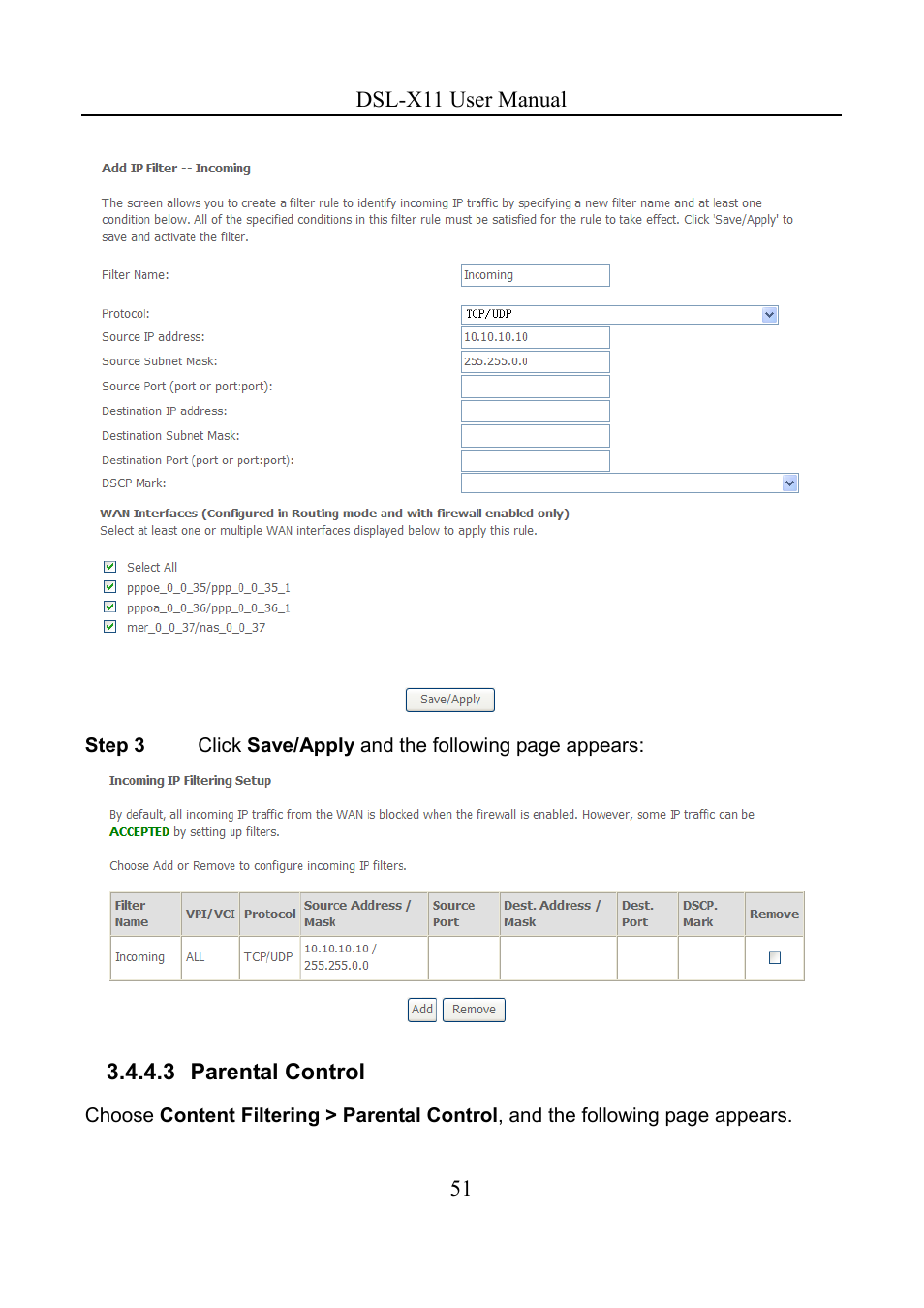 Asus DSL-X11 User Manual | Page 54 / 77