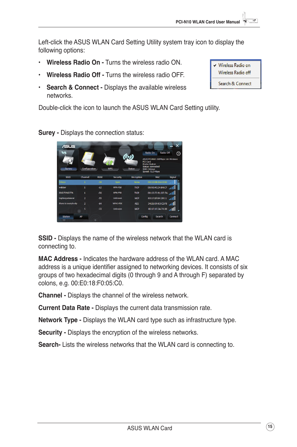 Asus PCI-N10 User Manual | Page 18 / 34