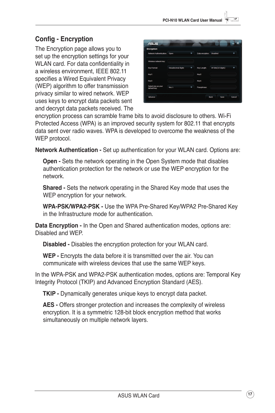 Asus PCI-N10 User Manual | Page 20 / 34