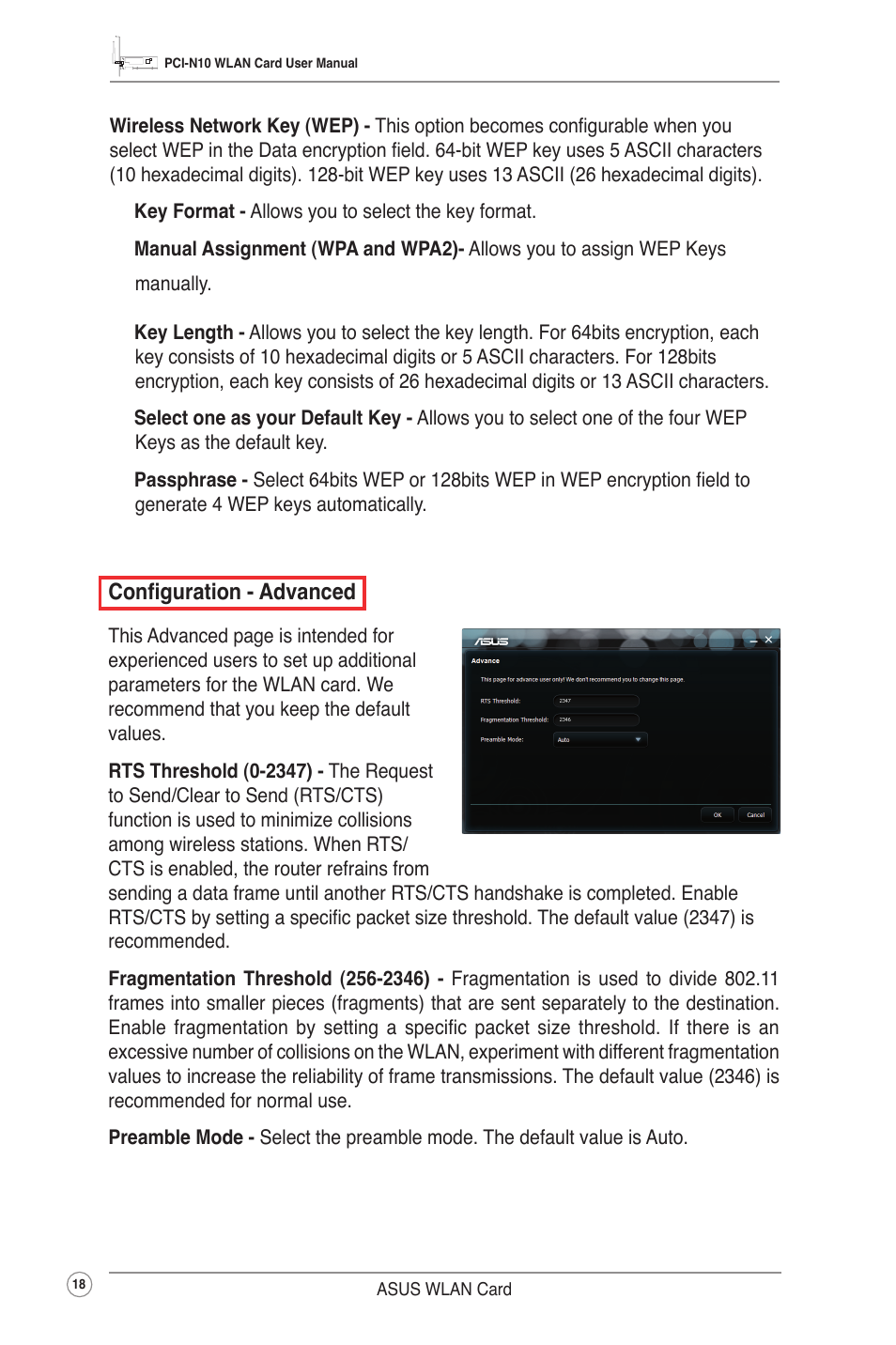 Asus PCI-N10 User Manual | Page 21 / 34