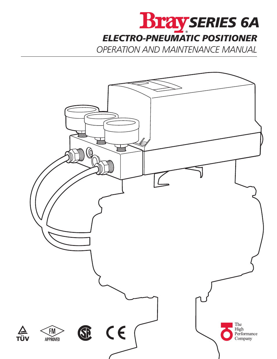 Bray 6A Series O&M Manual User Manual | 42 pages