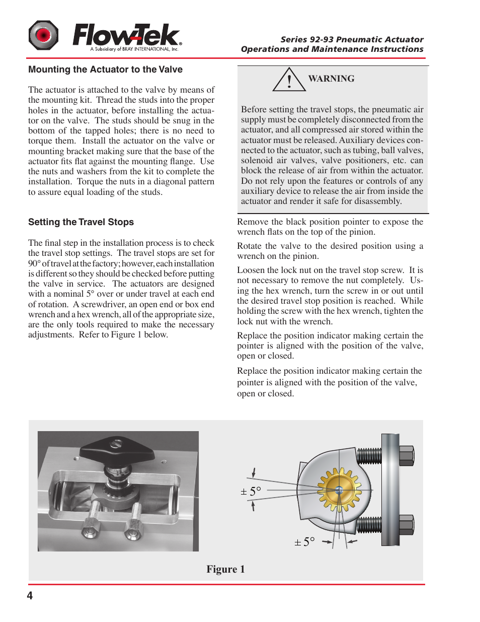Bray 92_93 Series FLO User Manual | Page 6 / 14