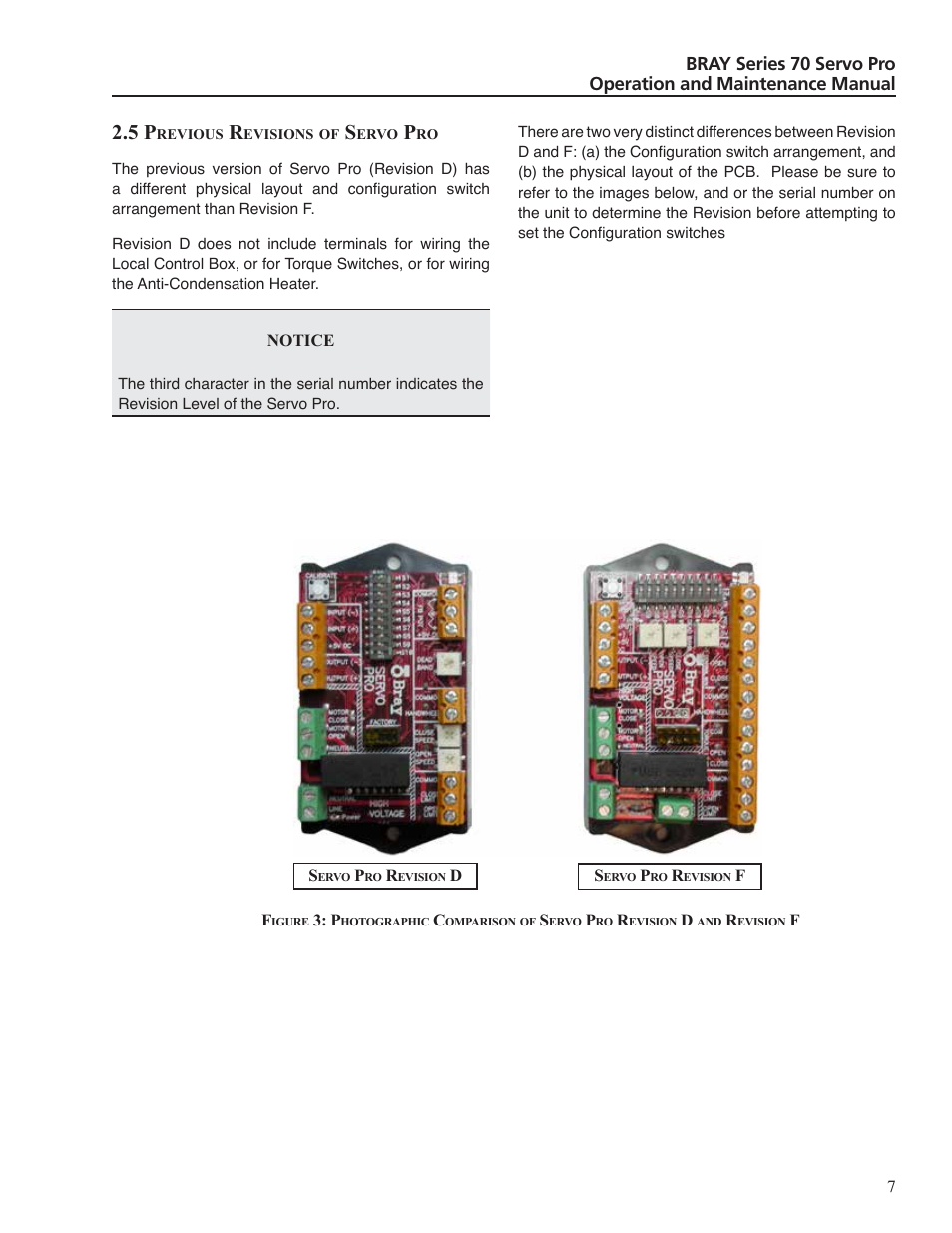Bray 70 Series SERVO PRO User Manual | Page 9 / 22