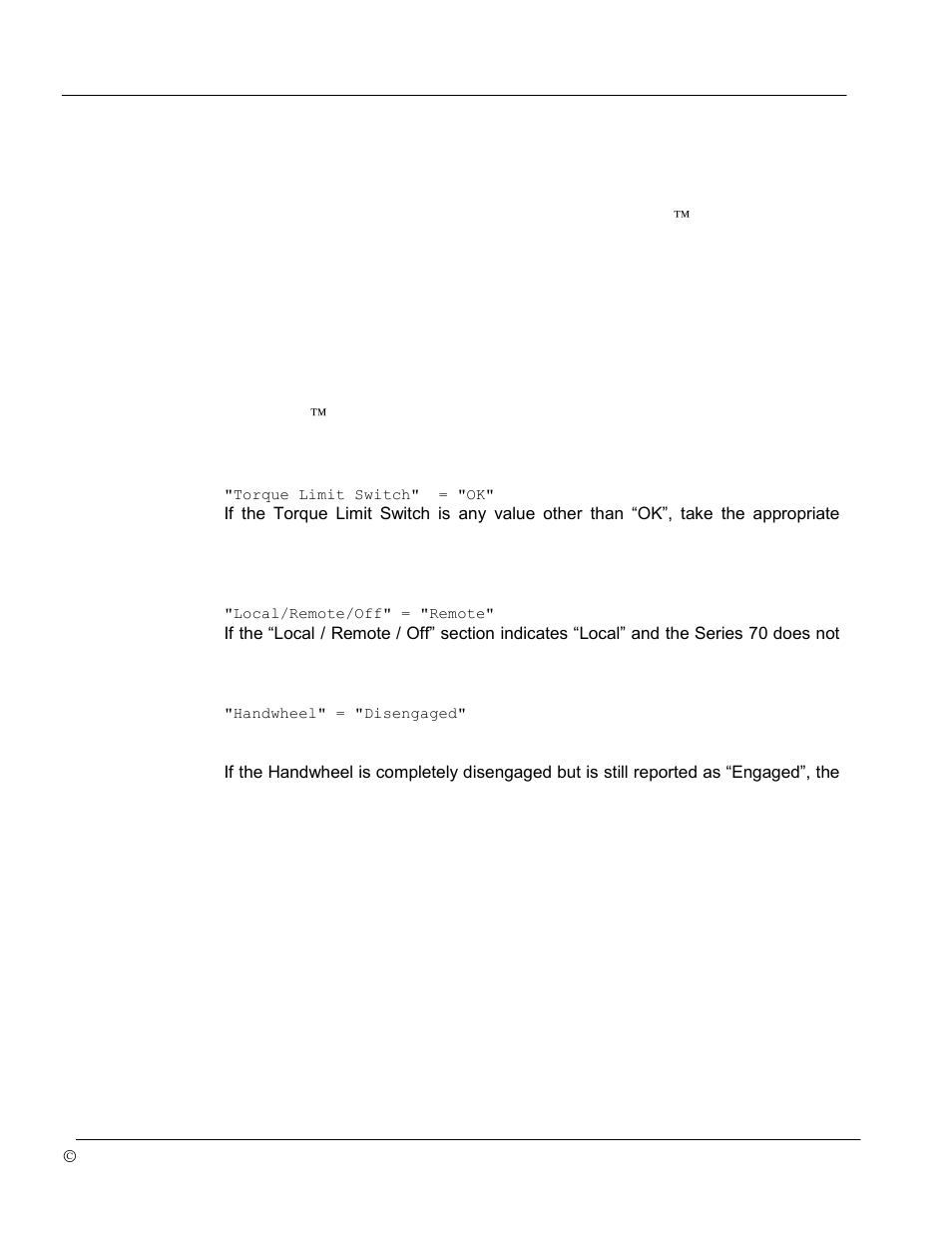 Ctuator, Peration | Bray 70 Series SERVO PRO DeviceNET User Manual | Page 23 / 24
