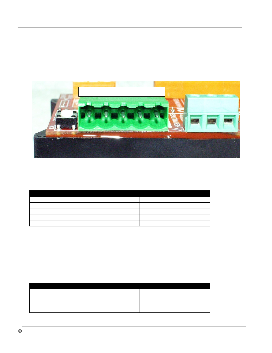 Devicenet connector j7, Feedback pot j4 | Bray 70 Series SERVO PRO DeviceNET User Manual | Page 6 / 24