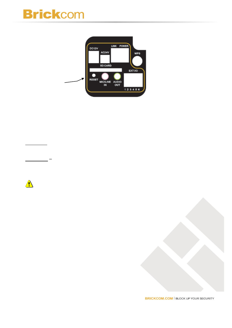 Brickcom FB-series User Manual | Page 11 / 32
