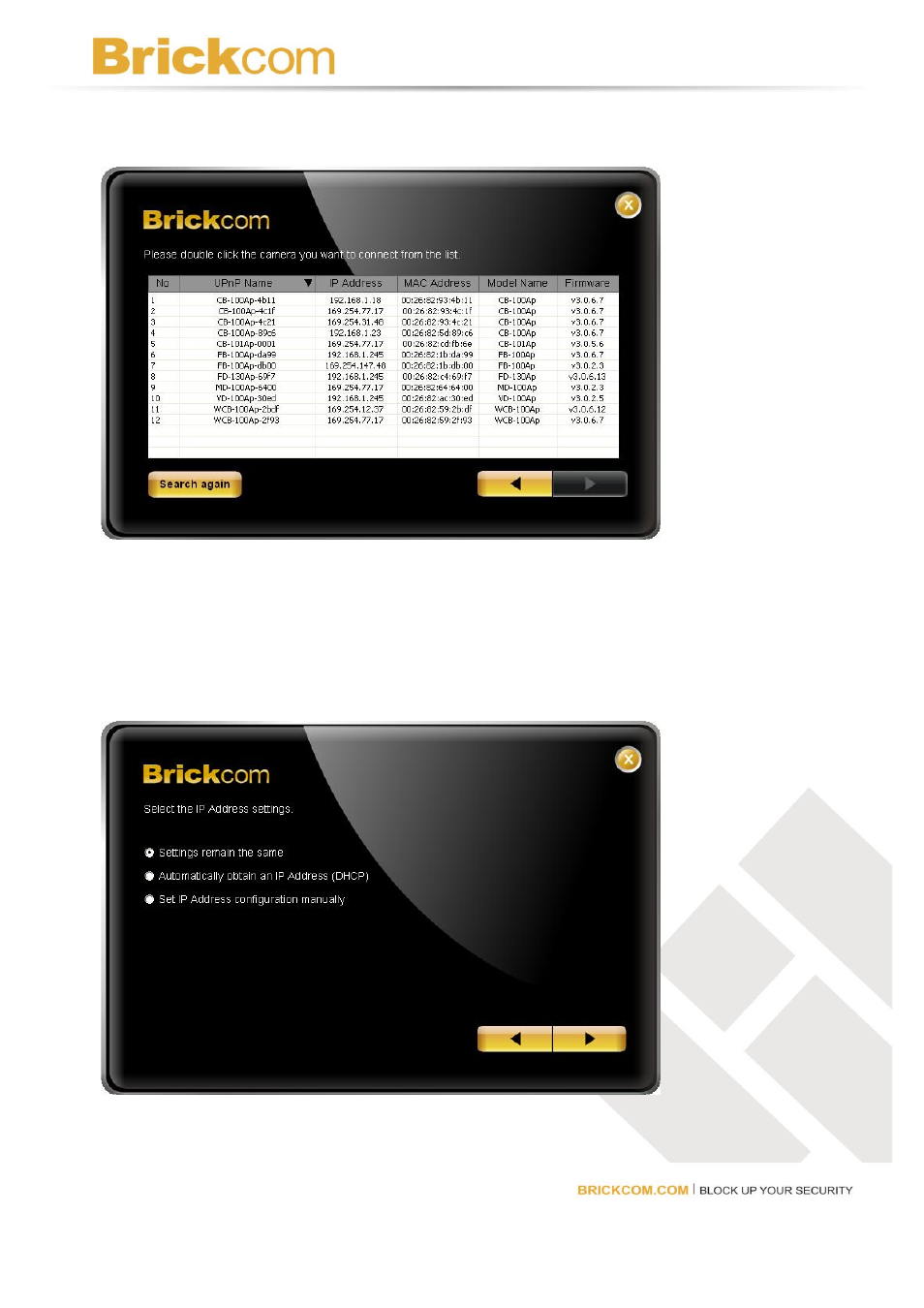 Brickcom FB-series User Manual | Page 28 / 32