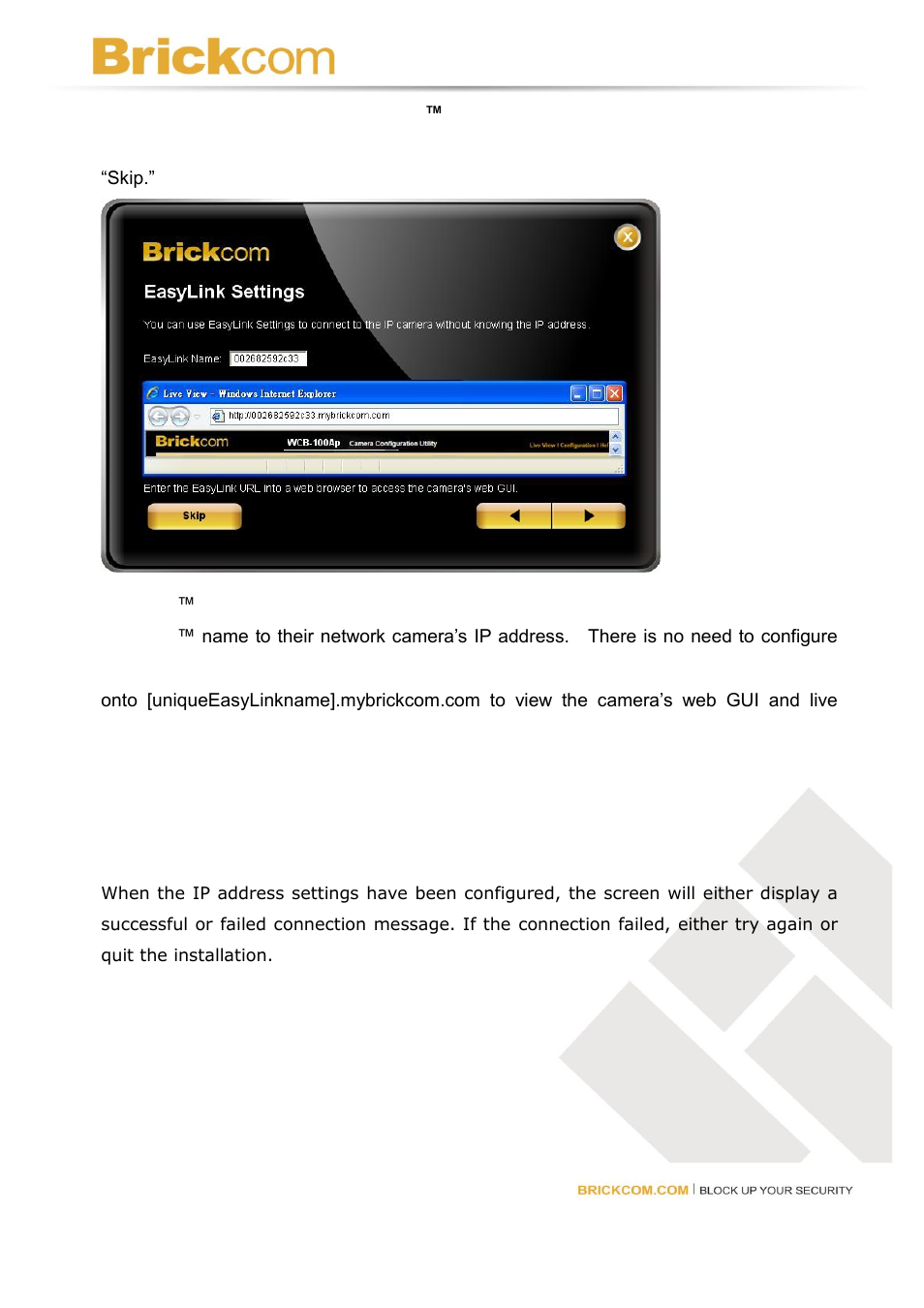Brickcom FB-series User Manual | Page 30 / 32