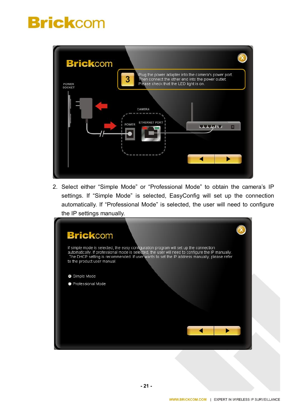 Brickcom CB-500A User Manual | Page 28 / 96