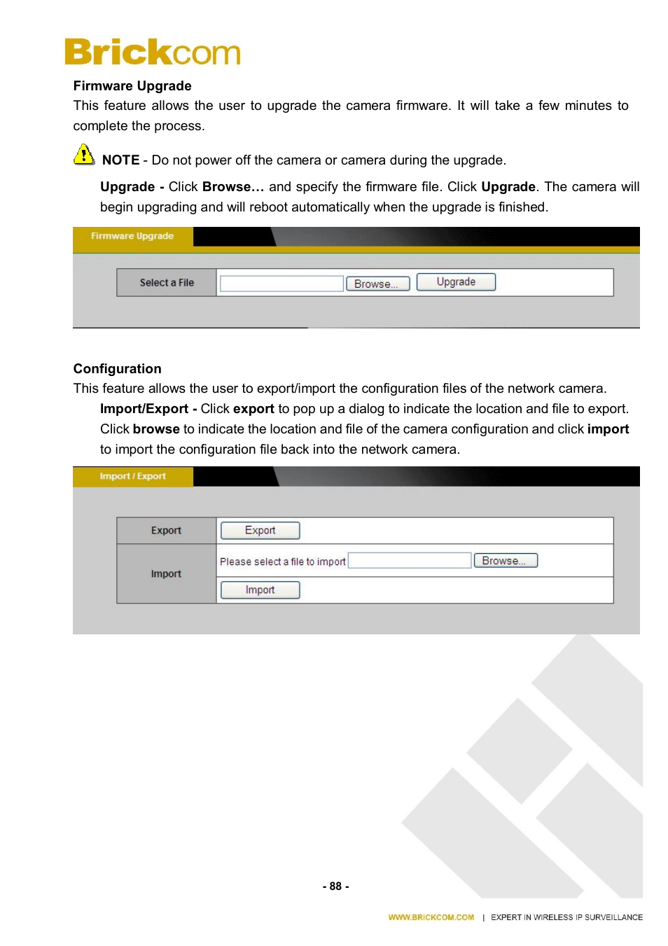 Brickcom CB-500A User Manual | Page 95 / 96