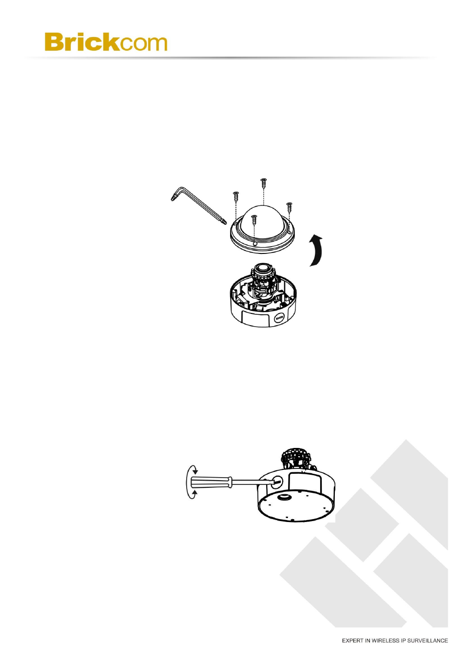 Chapter 5 - installation, Hardware installation, 1 hardware installation | Brickcom VD-series User Manual | Page 13 / 30