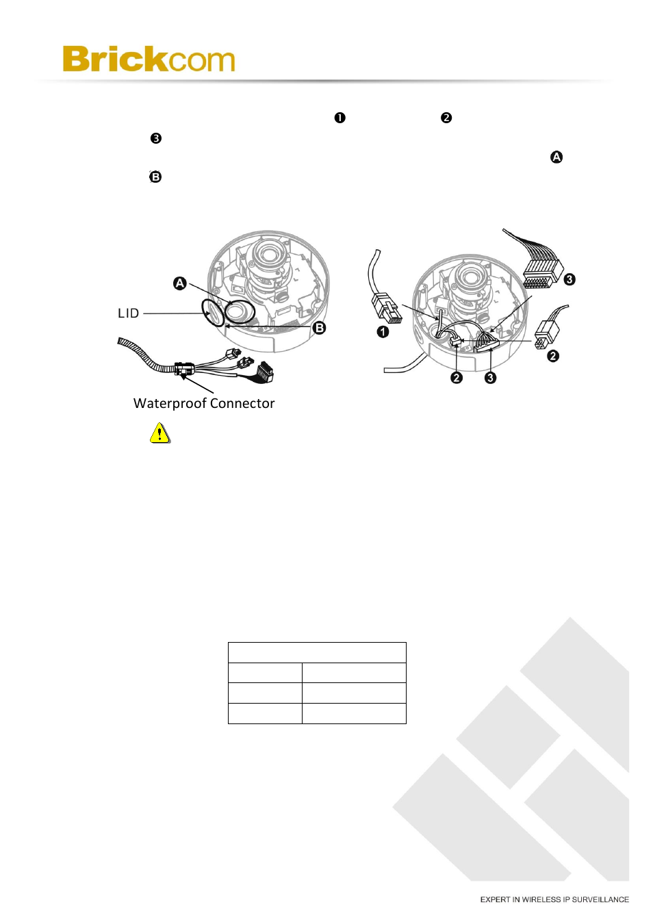 Brickcom VD-series User Manual | Page 14 / 30