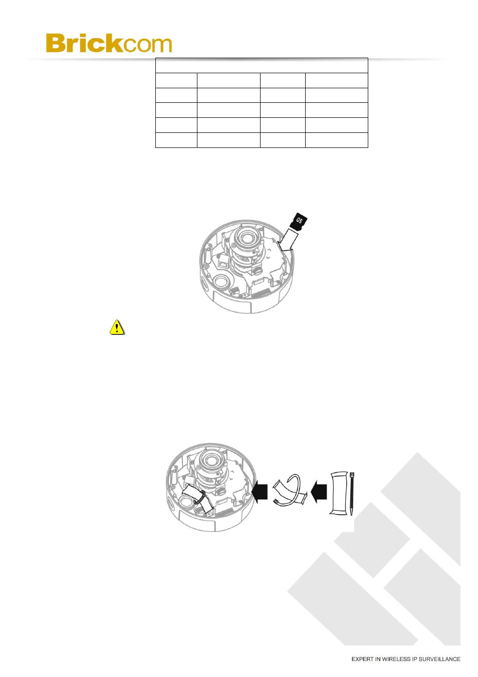 Brickcom VD-series User Manual | Page 15 / 30