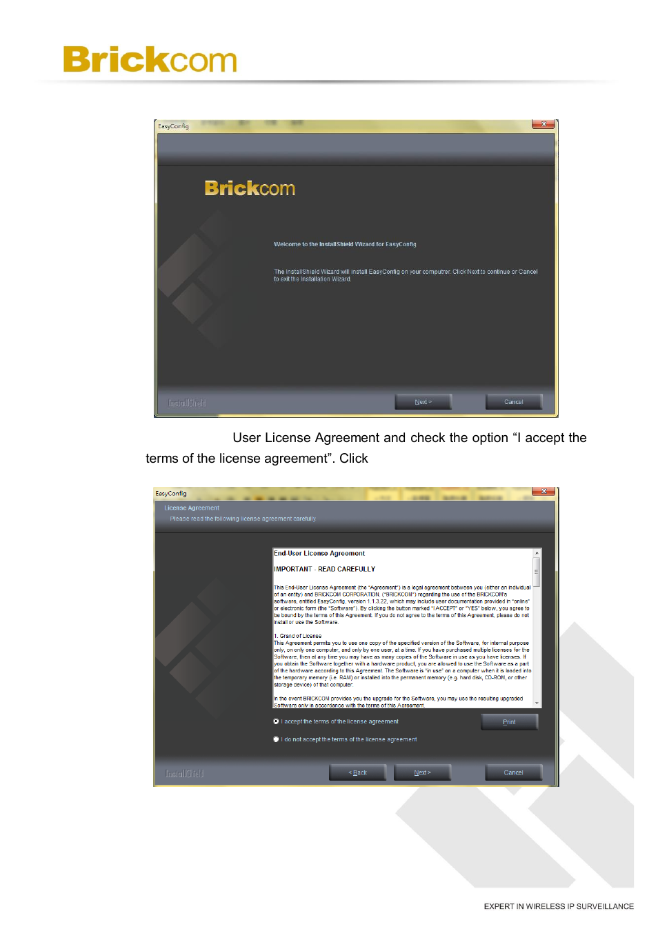 Brickcom VD-series User Manual | Page 22 / 30