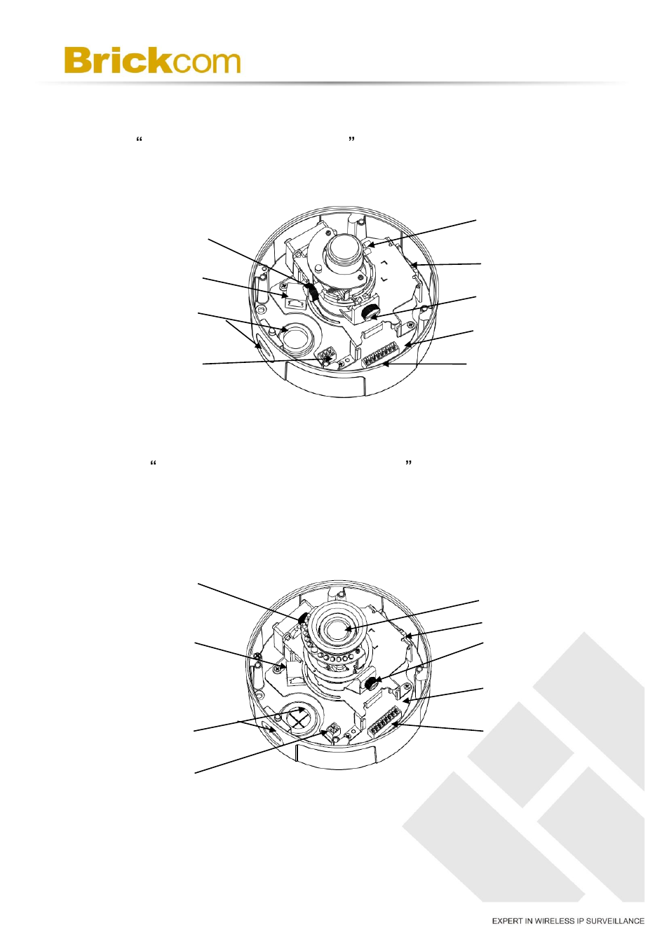 Chapter 3 - device appearance description | Brickcom VD-series User Manual | Page 9 / 30