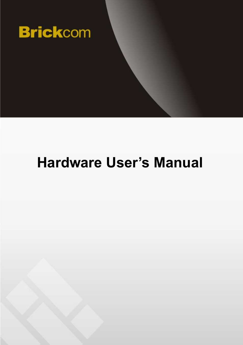 Brickcom MD-300N User Manual | 34 pages