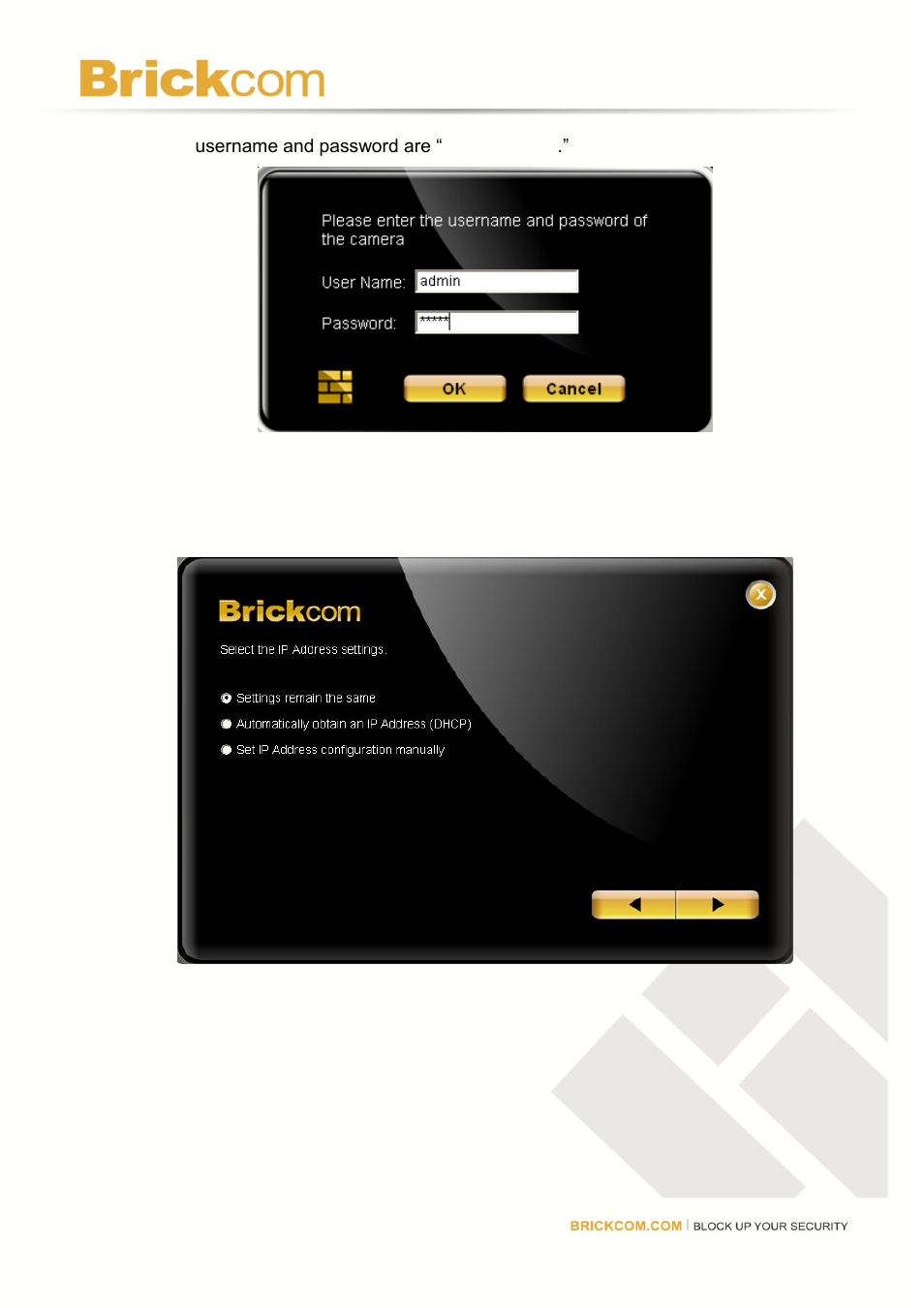 Brickcom MD-300N User Manual | Page 30 / 34