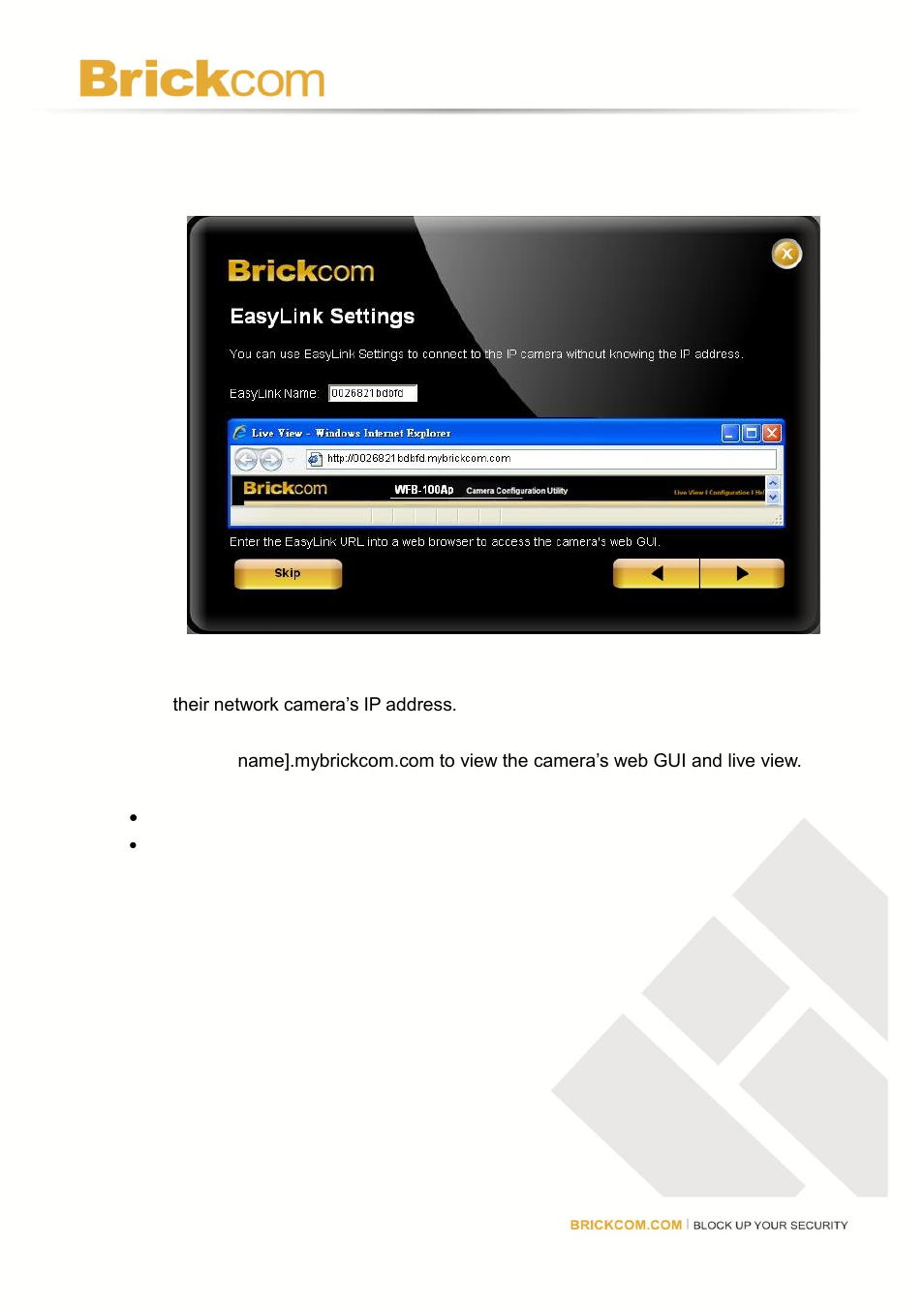 Brickcom MD-300N User Manual | Page 32 / 34