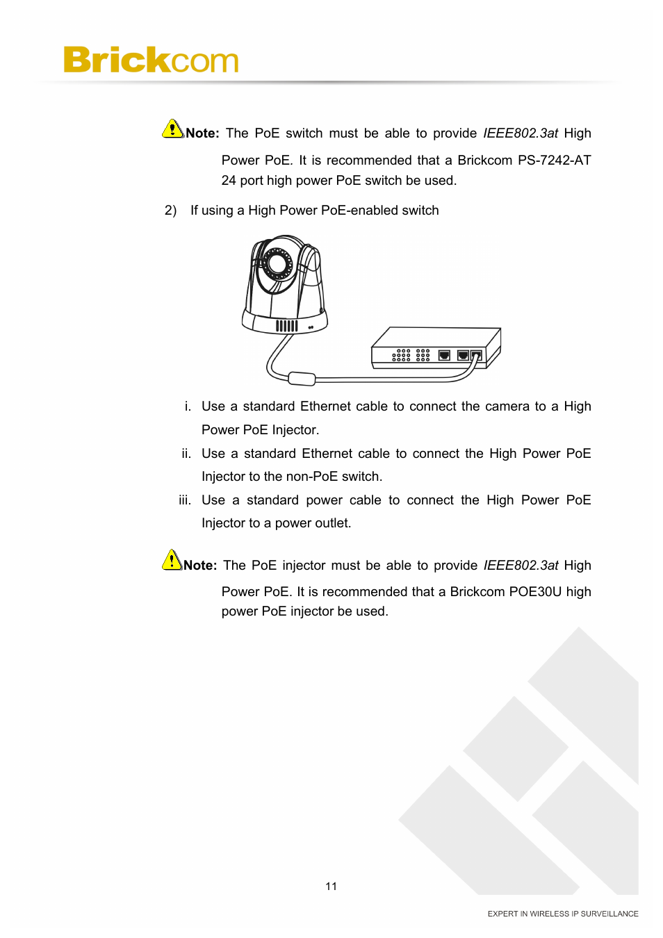 Brickcom PZ-040 12x Series User Manual | Page 15 / 73