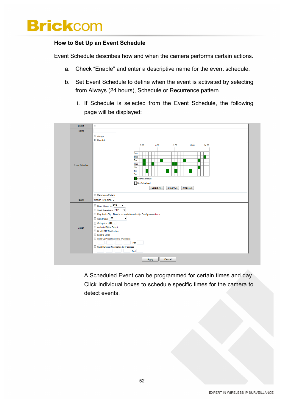 Brickcom PZ-040 12x Series User Manual | Page 56 / 73