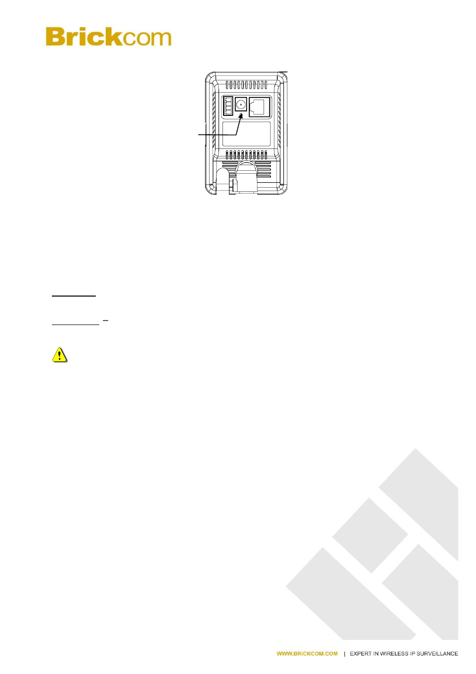 Brickcom MB-series User Manual | Page 12 / 28