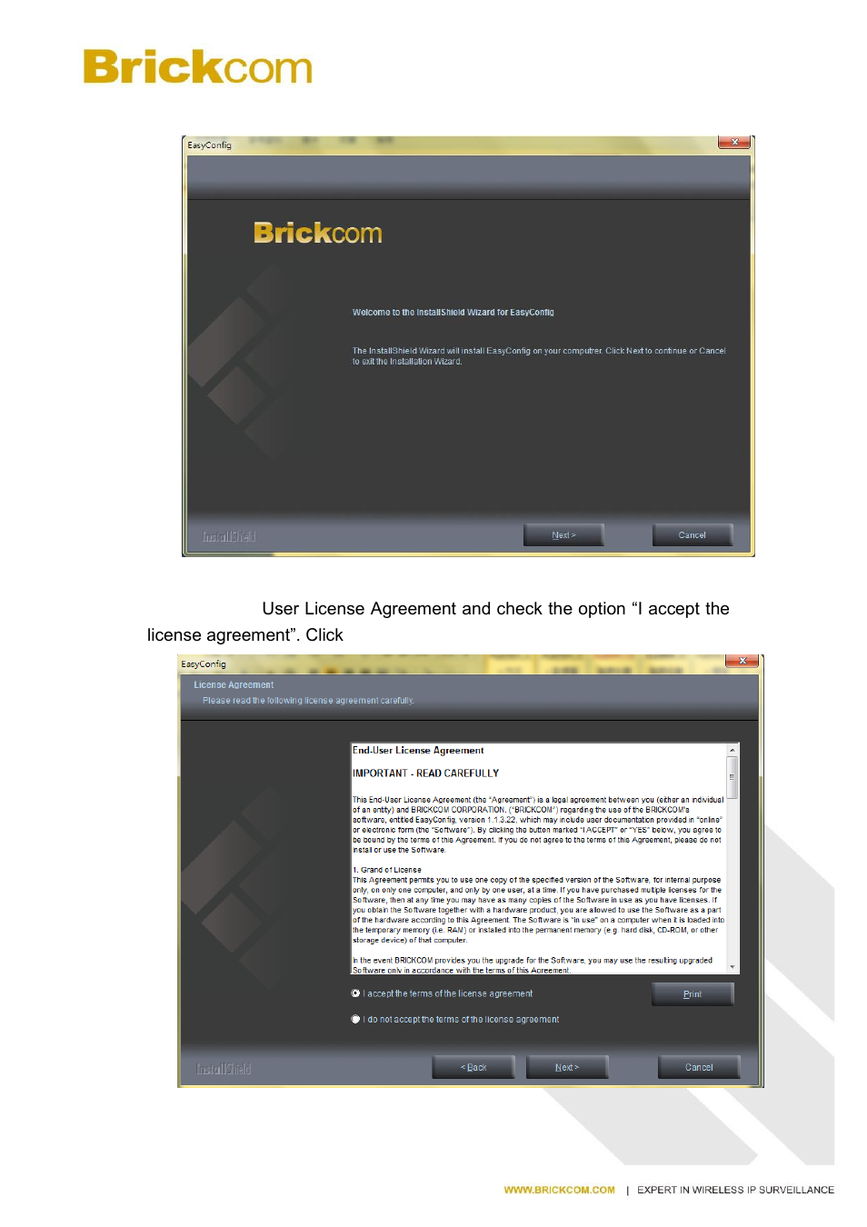 Brickcom MB-series User Manual | Page 17 / 28