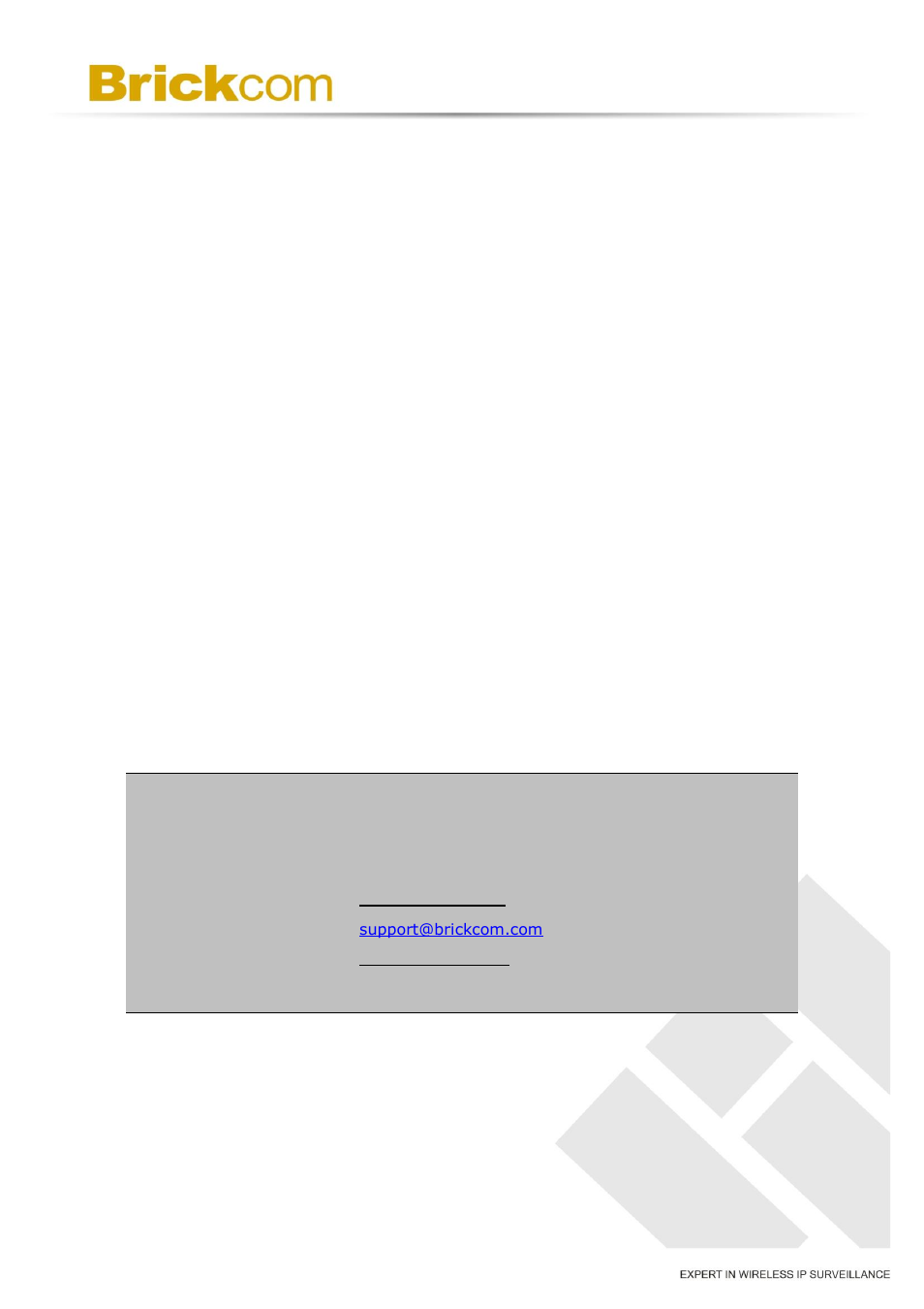 Brickcom OSD-200 20xp User Manual | Page 2 / 80
