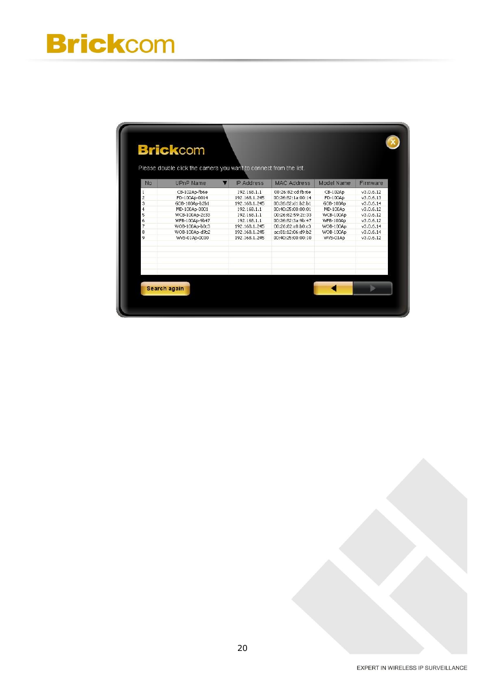 Brickcom OSD-200 20xp User Manual | Page 24 / 80