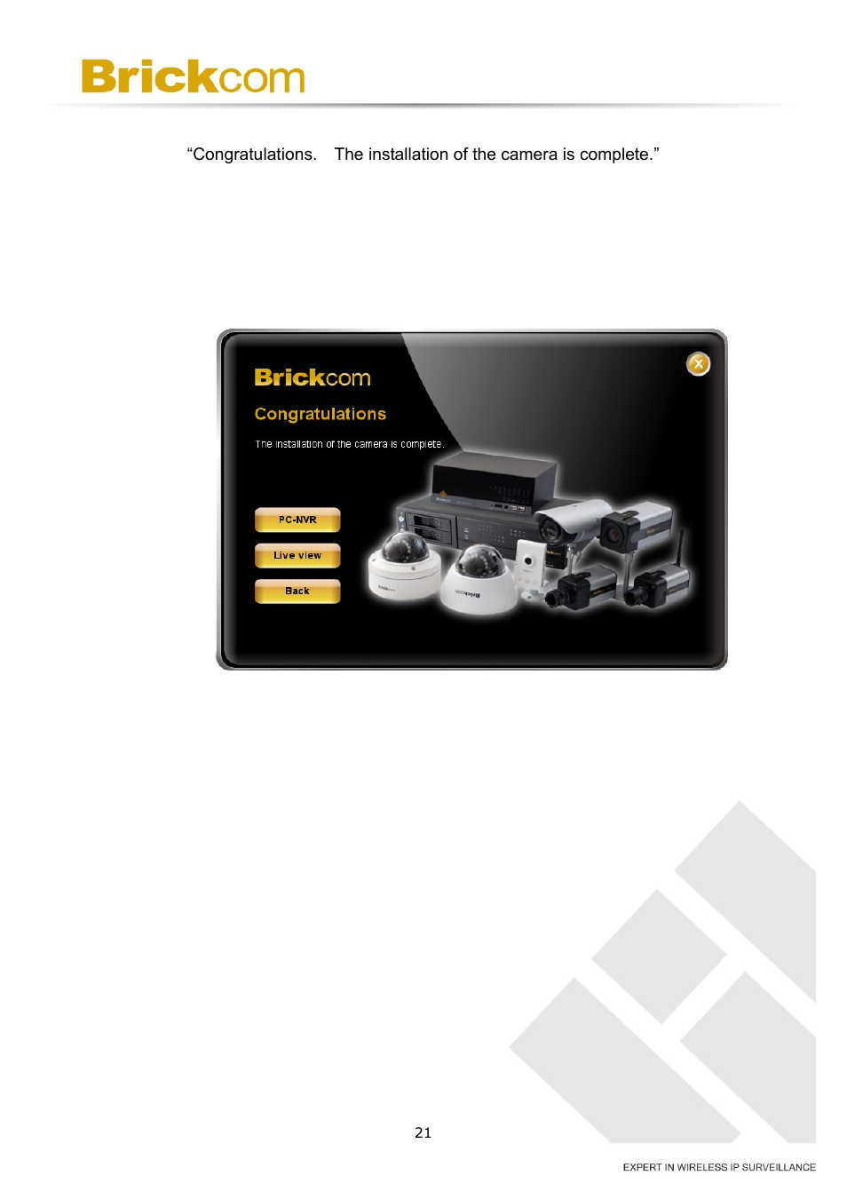 Brickcom OSD-200 20xp User Manual | Page 25 / 80