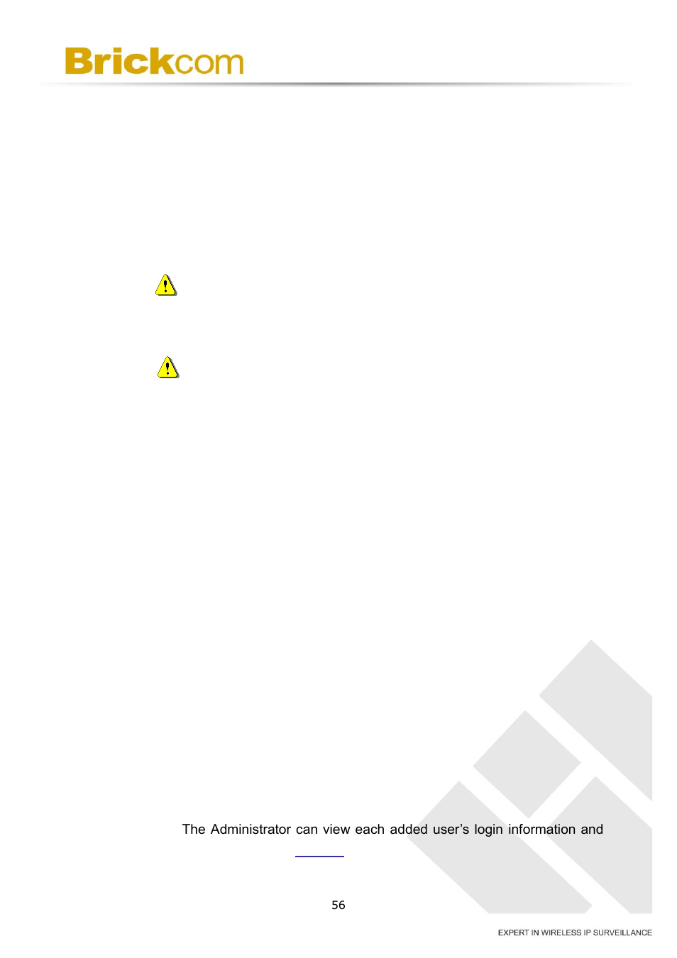 File location (snapshots and web recording), View information, Log file | User information, 14 file location (snapshots and web recording), 15 view information | Brickcom OSD-200 20xp User Manual | Page 60 / 80