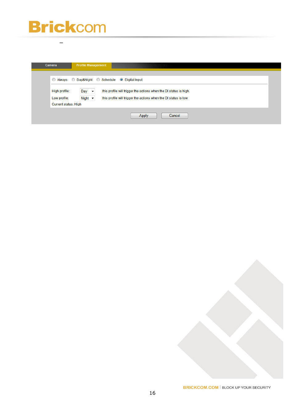 Video | Brickcom Software Users Manual For Firmware release V3.2.x.x User Manual | Page 17 / 72