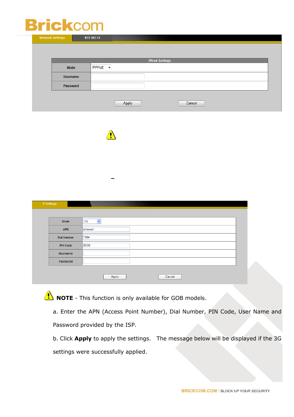 Brickcom Software Users Manual For Firmware release V3.2.x.x User Manual | Page 28 / 72