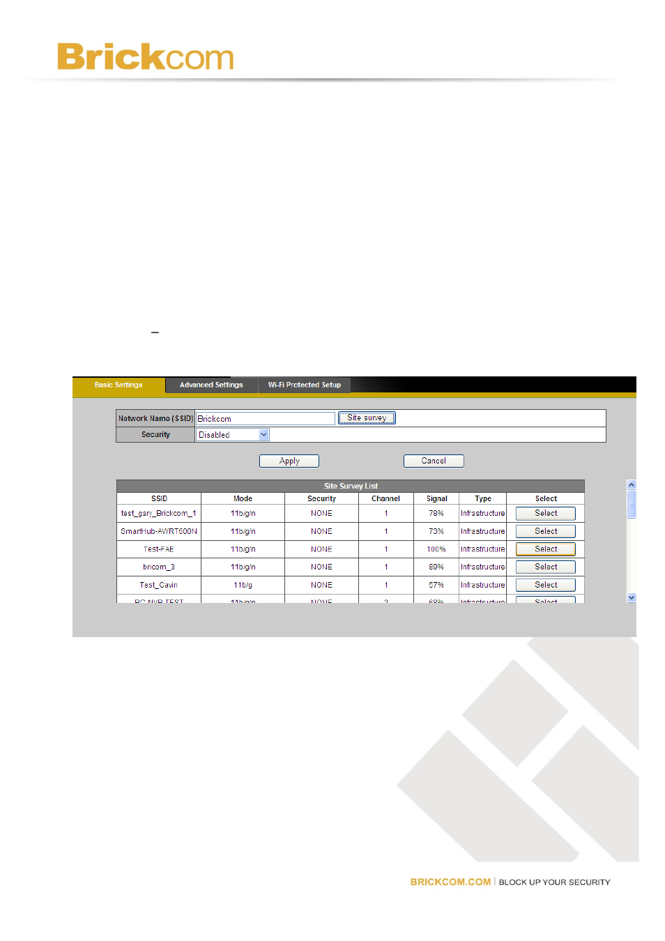 Brickcom Software Users Manual For Firmware release V3.2.x.x User Manual | Page 36 / 72