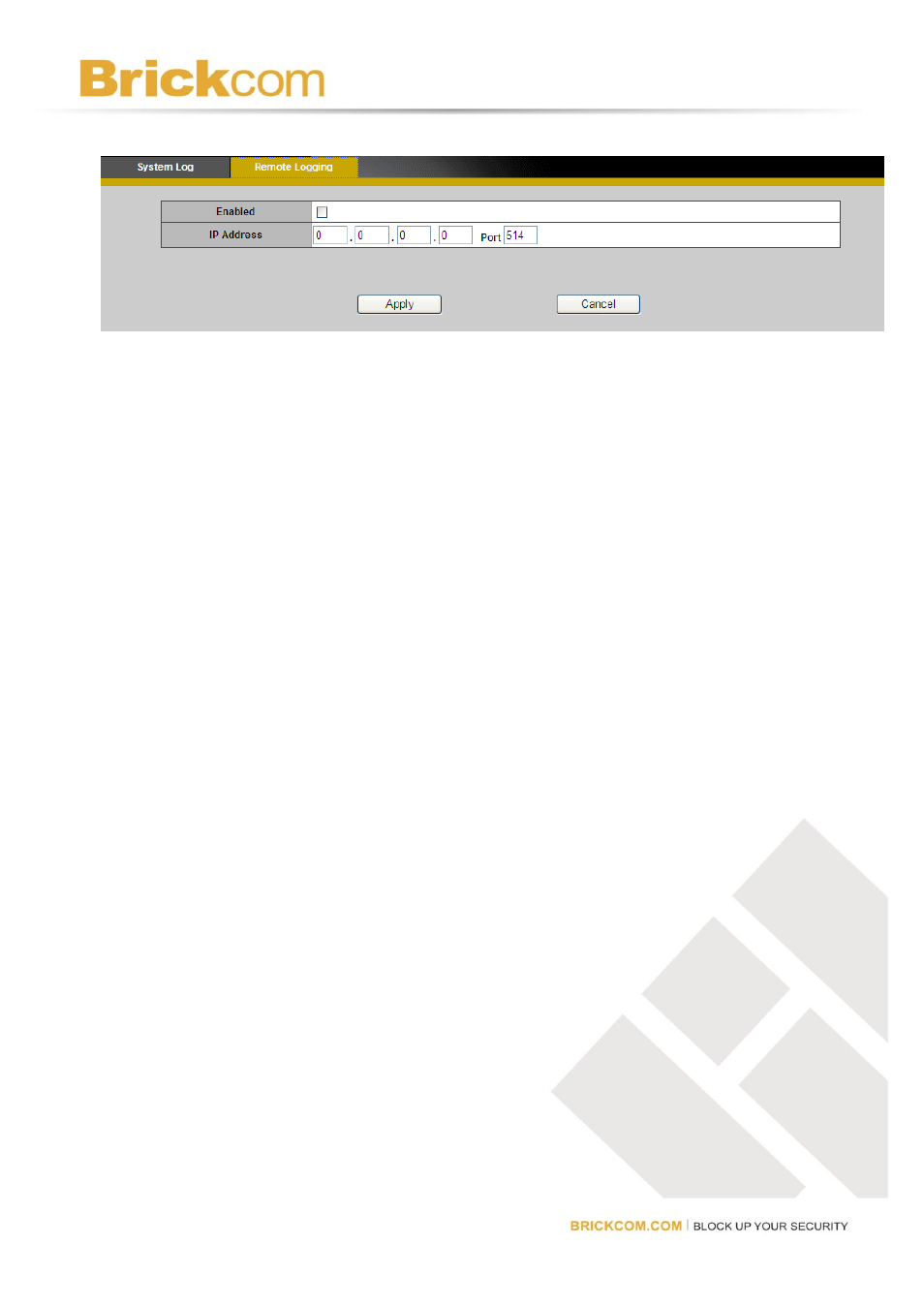 Brickcom Software Users Manual For Firmware release V3.2.x.x User Manual | Page 60 / 72