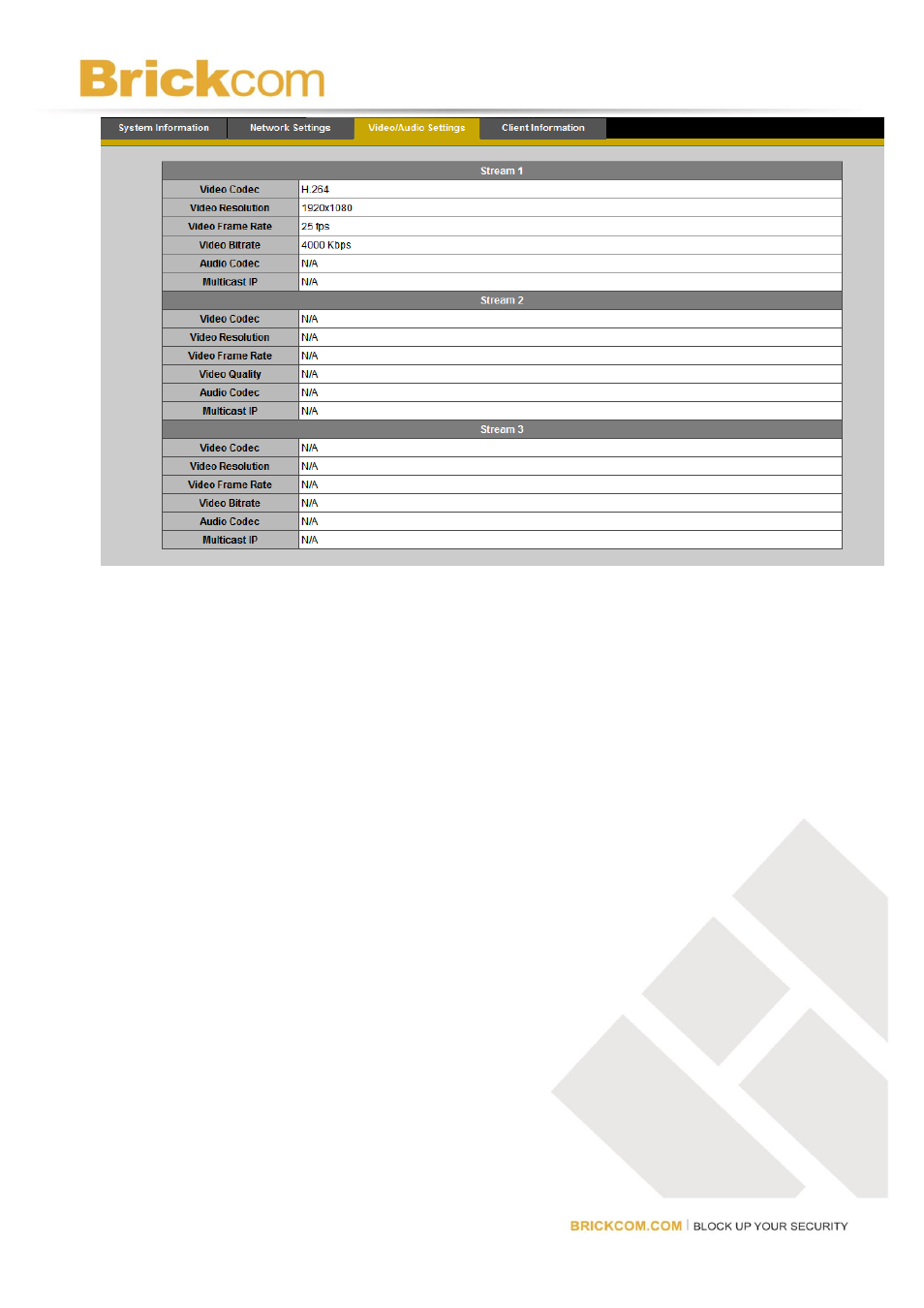 Brickcom Software Users Manual For Firmware release V3.2.x.x User Manual | Page 63 / 72