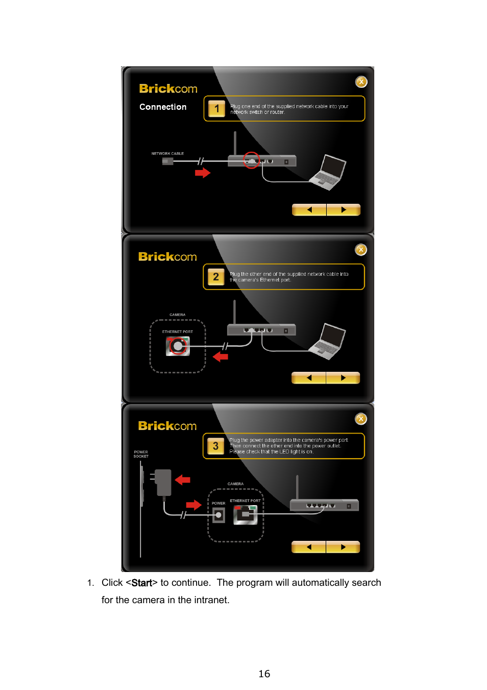 Brickcom BRC-64 User Manual | Page 16 / 99