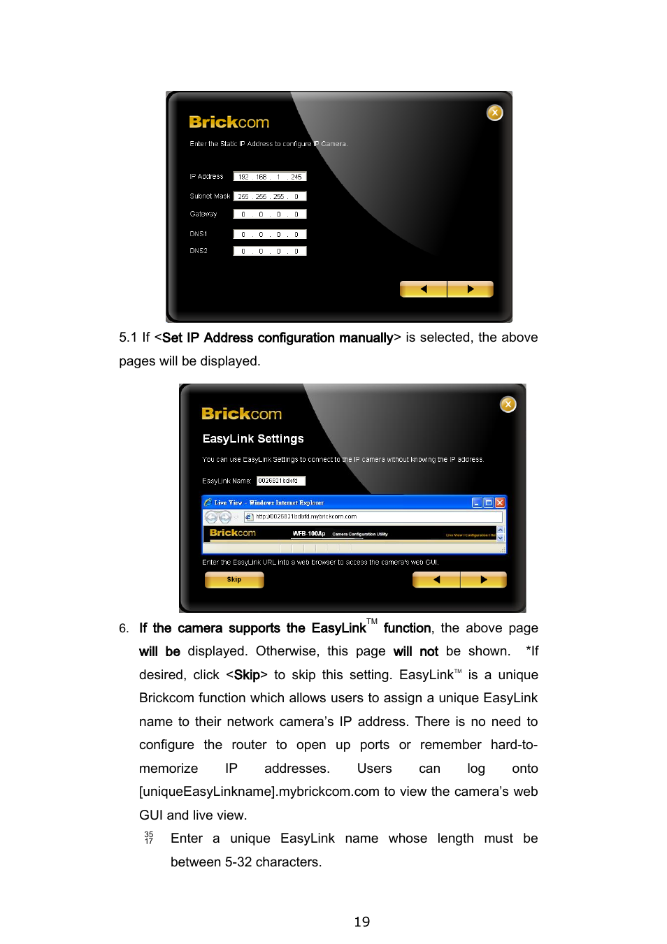 Brickcom BRC-64 User Manual | Page 19 / 99
