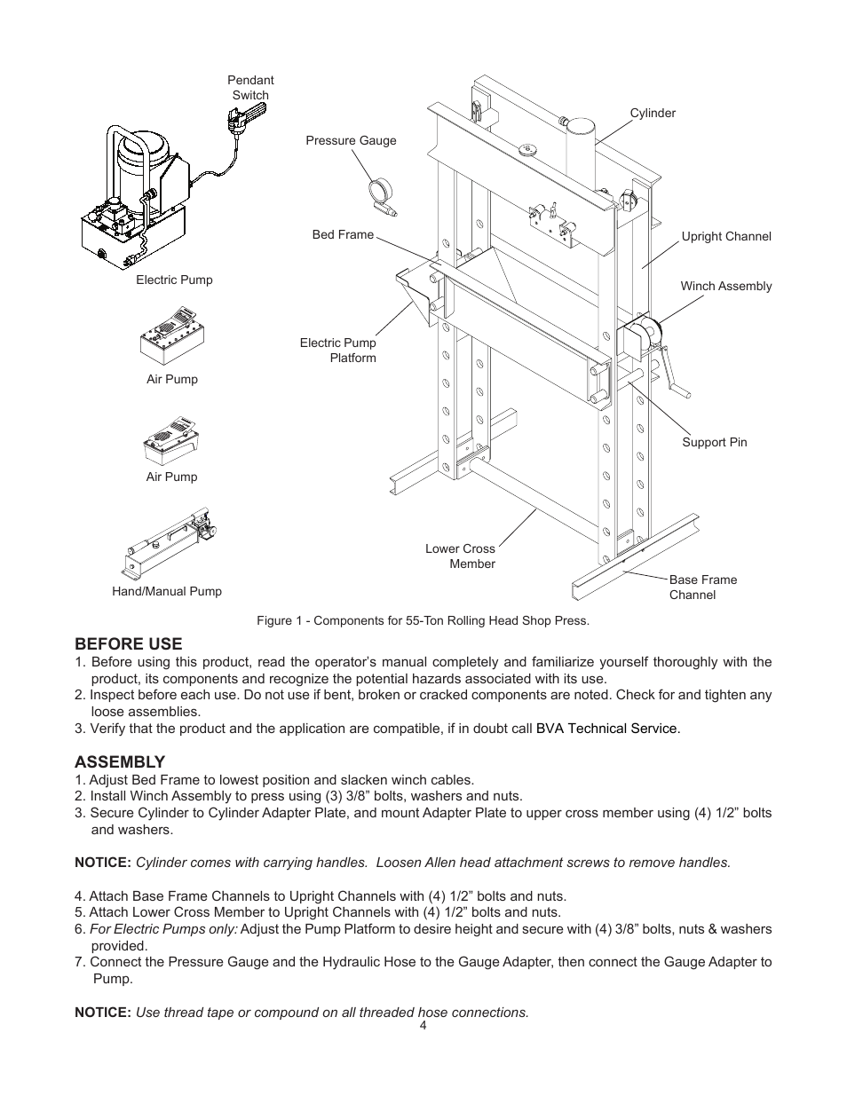 BVA Hydraulics IEPR5513, IEPRS5513, IAPDR5506, IEPDR5513, IEPDRS5513 User Manual | Page 4 / 8