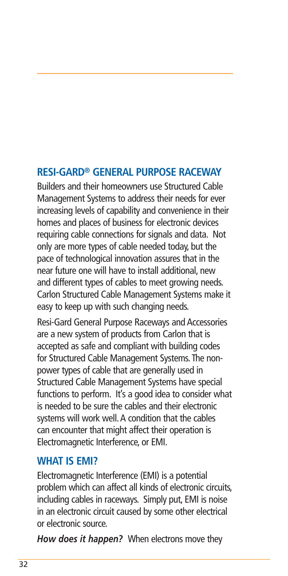 Carlon Structured Cable Management Systems Handbook - Low Res User Manual | Page 34 / 92